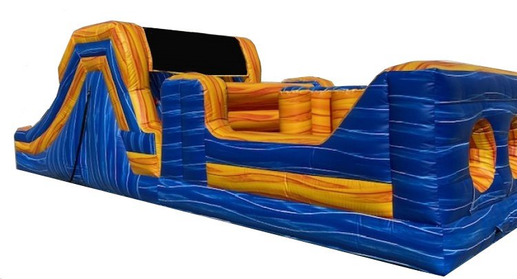 32ft Blue Blast Obstacle Course